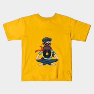 Vinyl Dude 02 Kids T-Shirt